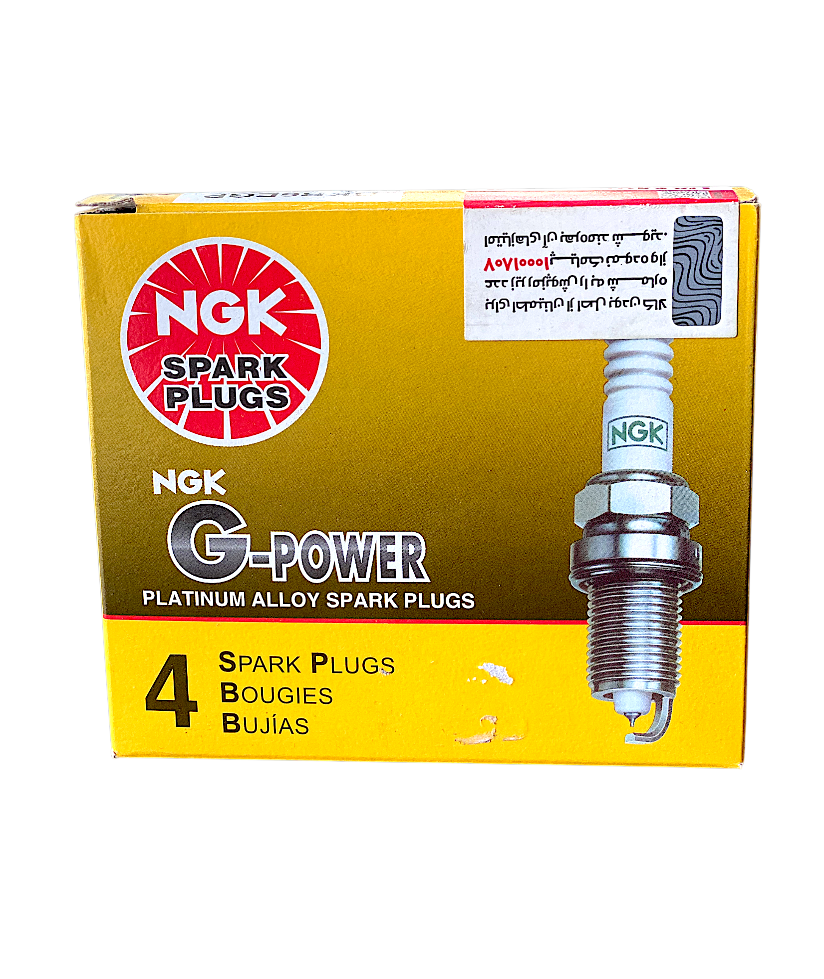 شمع سوزنی پلاتینیوم پژو پارس NGK G-Power  (اصلی) کد7092 همیار حامی انجیکا